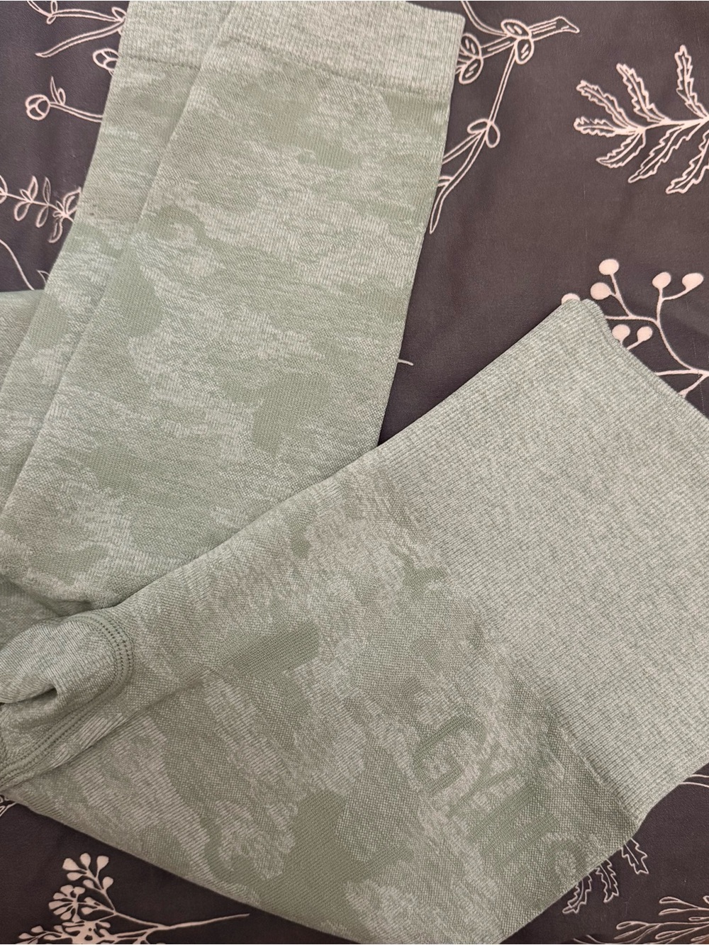 Gymshark Sage Green Seamless Leggings